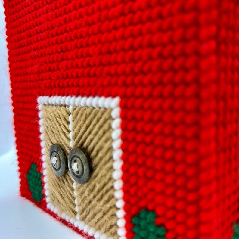 WaltsWarmWorks Schoolhouse Tissue Box Cover - Thumbnail 4