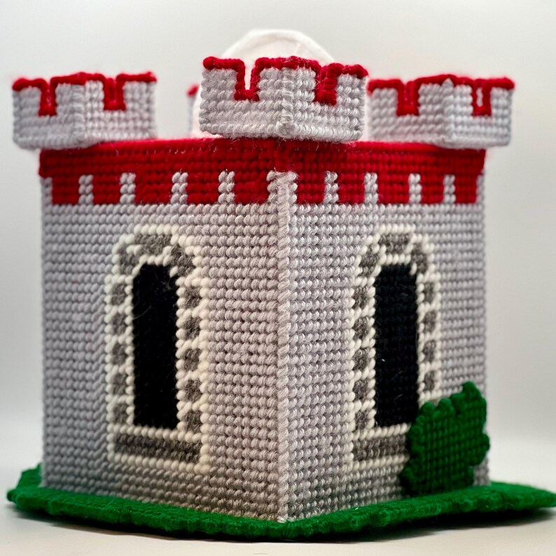 Handmade Castle Tissue Box Cover: Novelty Decor - Etsy