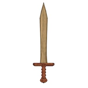 SHORT SWORD STL file