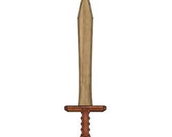 SHORT SWORD STL Datei