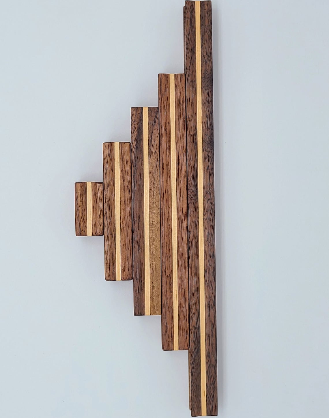 Slimline Walnut Drawer & Pull Etsy