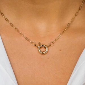 14k Gold Filled Sailor’s Clasp Necklace