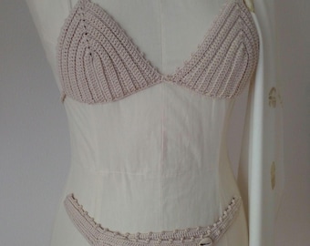 Custom crochet bikini