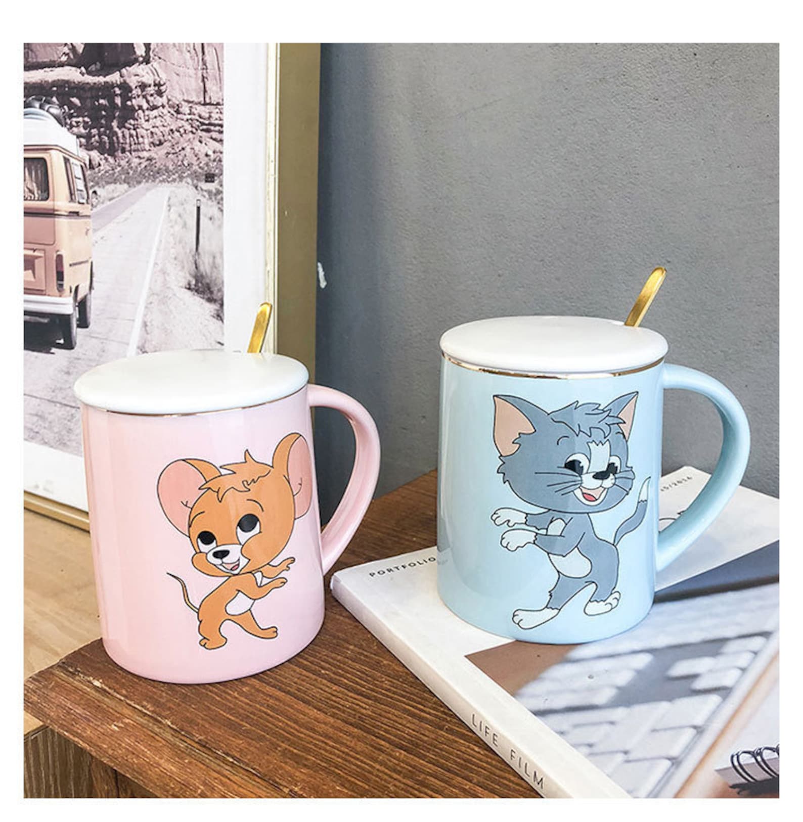 Tom and Jerry Coffee Mug Etsy