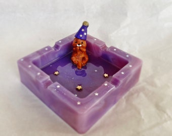 Fortune Teller Otter! -Cute Ashtray- Gift for her- Handmade ashtray