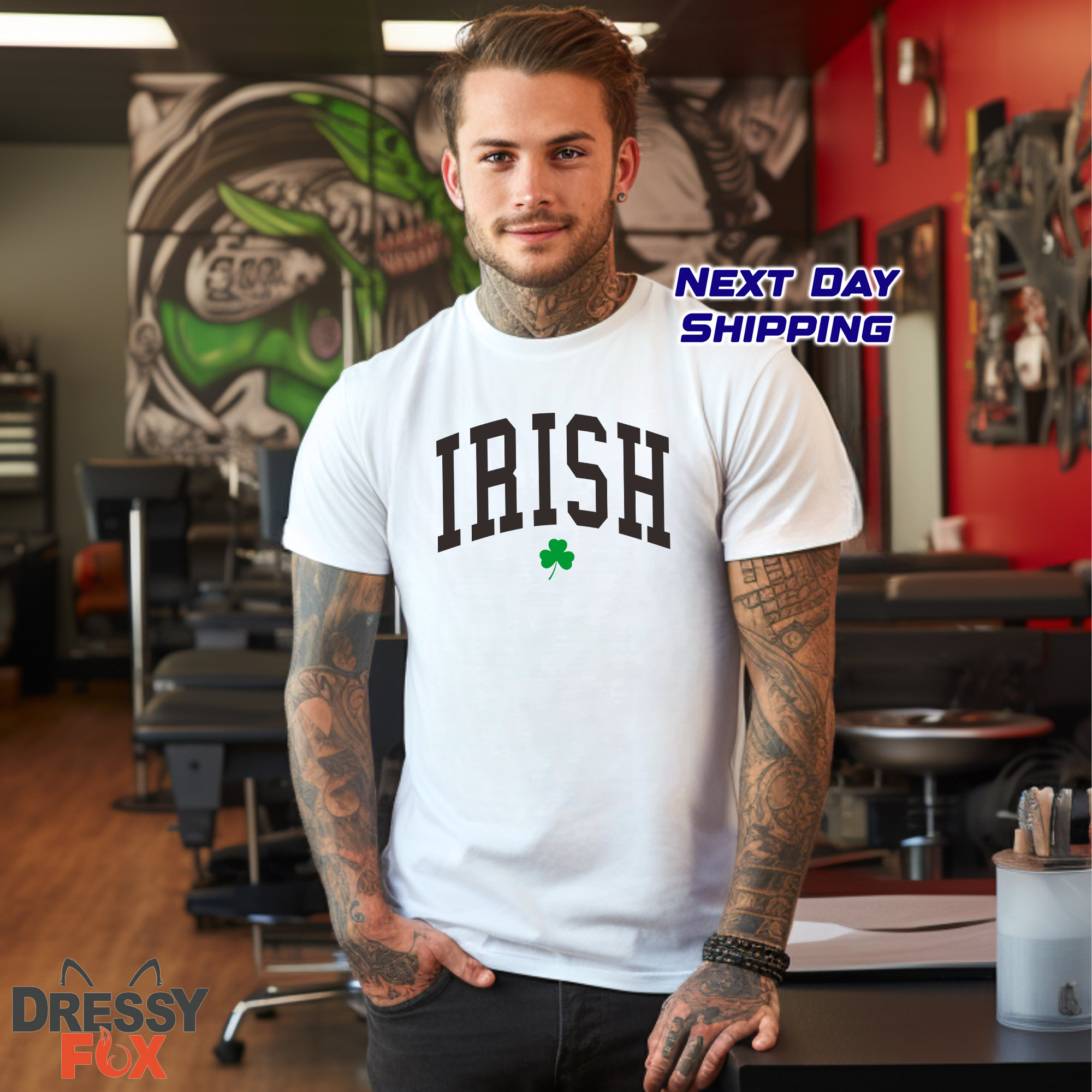 saint patricks day tee