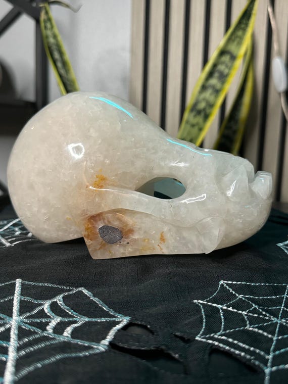 Custom Quartz Bat Skull - image 2