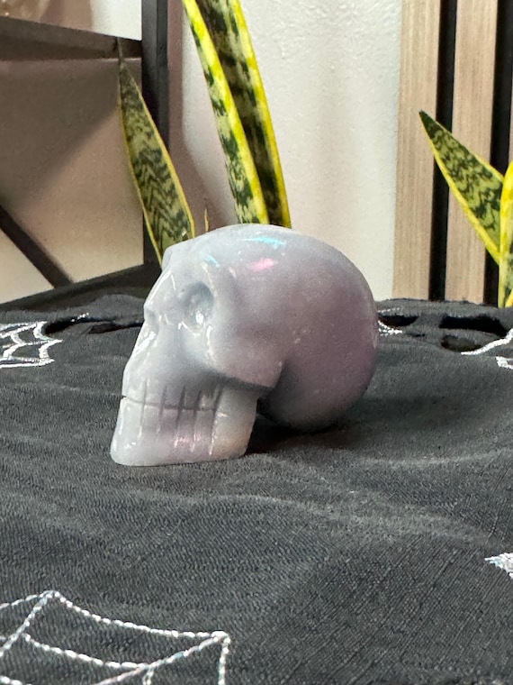 Peruvian Angelite Skull - image 3