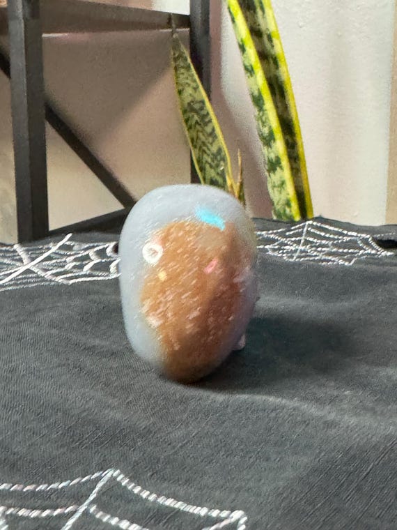 Peruvian Angelite Skull - image 4