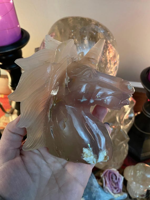 Cherry Blossom Agate Unicorn - image 2