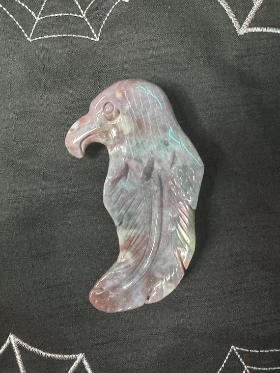 Ocean Jasper Eagle Feather - image 1