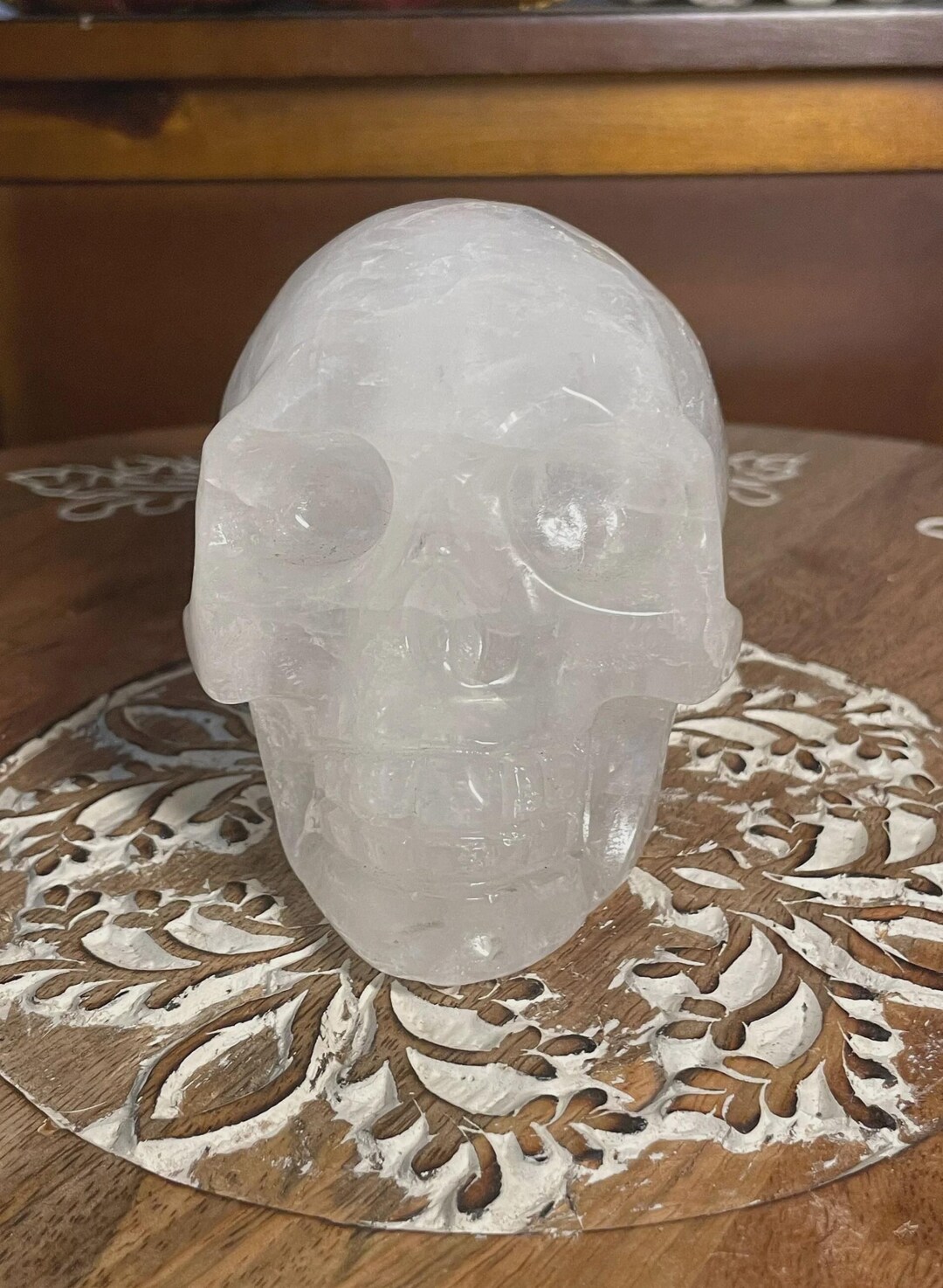 Adorable Large Quartz Crystal Skull - Etsy