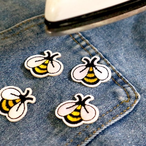 Bee Iron on Patch - Etsy