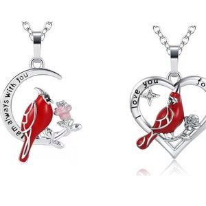 Set of  2pcs 12pcs bulk lot   Alloy metal   red  cardinal pendant with rose  charm   ,diy  bracelet   necklace earing       2..2-2.5cm 1inch