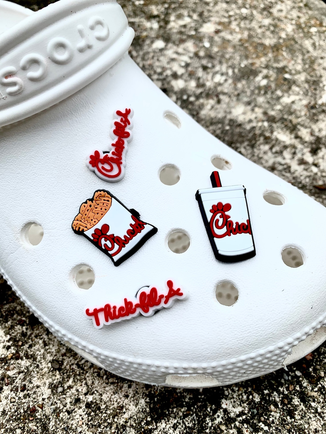 Chick Fil A Set 4 Charms Etsy