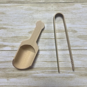 Wooden Tools for Sensory Bin ADD-ON