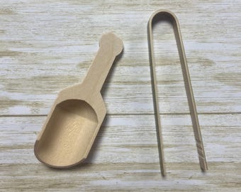 Wooden Tools for Sensory Bin ADD-ON