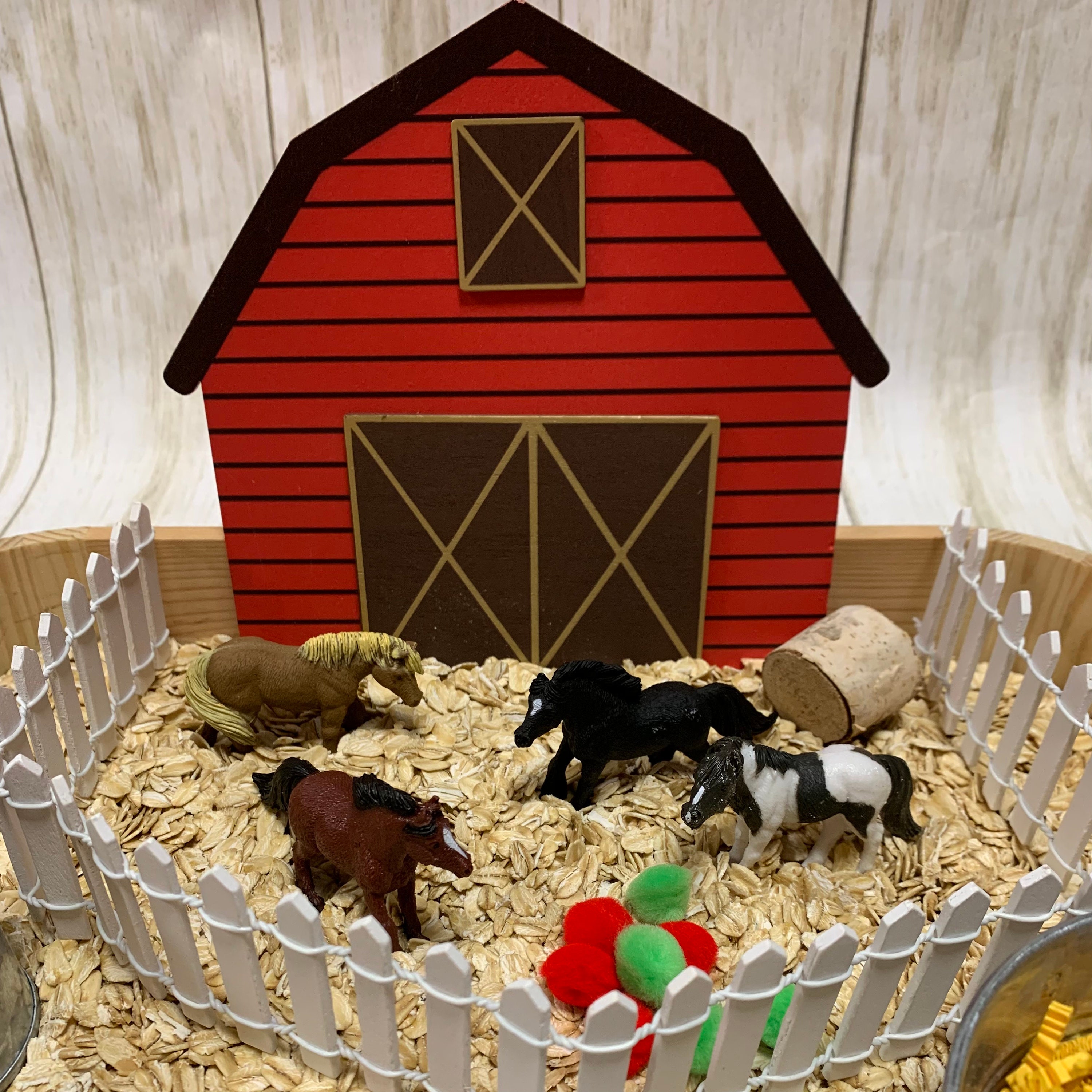 Horse Sensory Bin Pony Sensory Bin Etsy Australia