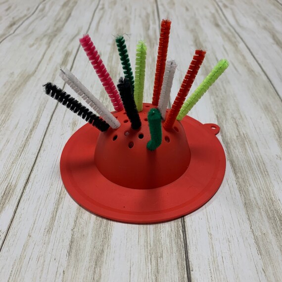 MINI Pipe Cleaner Lacing & Threading Toddler Busy Bag Etsy