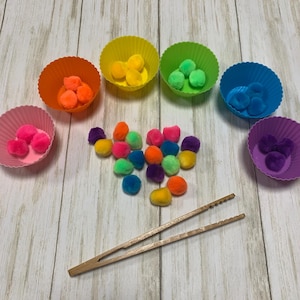 Cupcake Color Sort Toddler Busy Bag