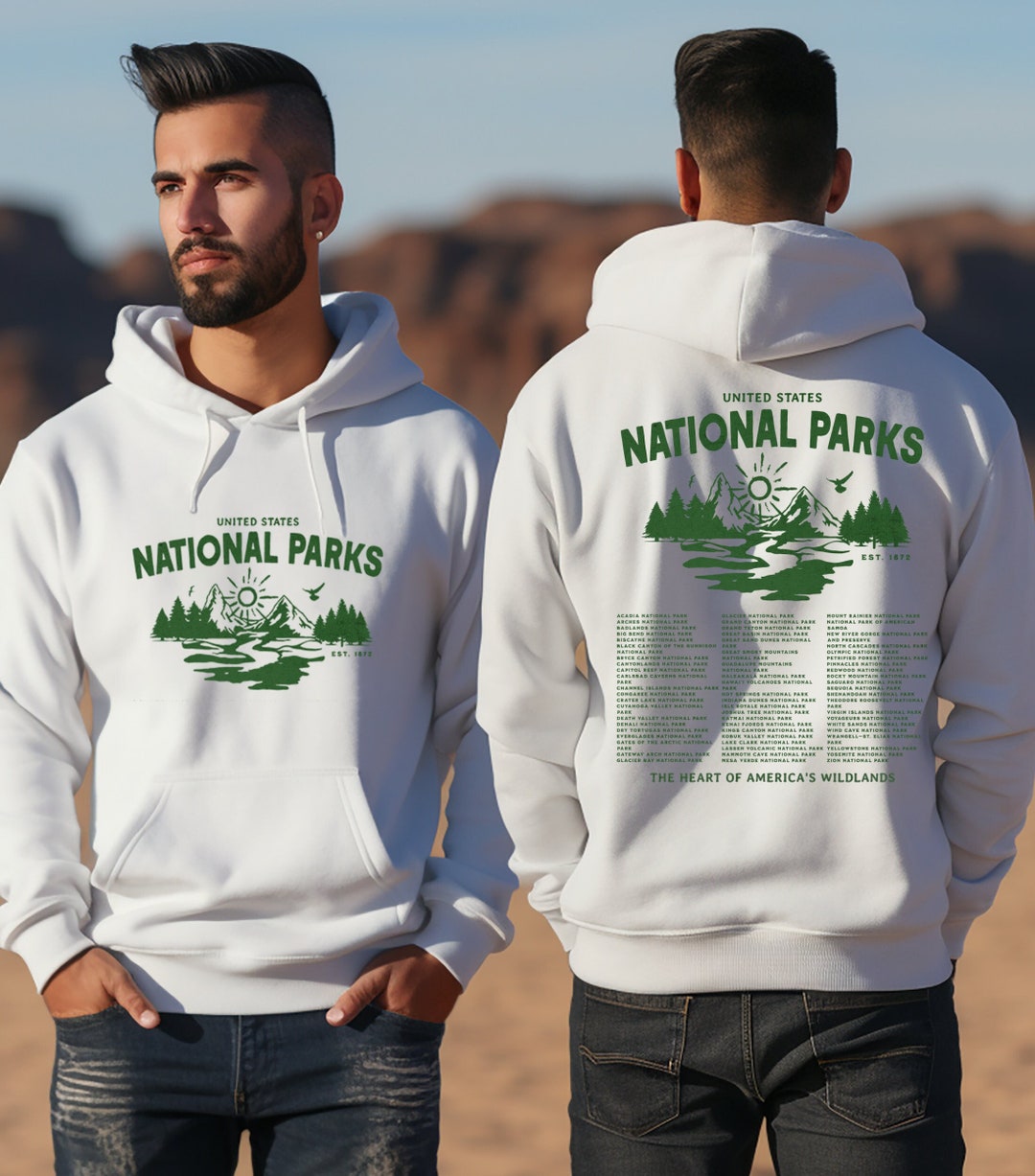 National Parks Crewneck Park Ranger Aesthetic Mountain Sweatshirt ...