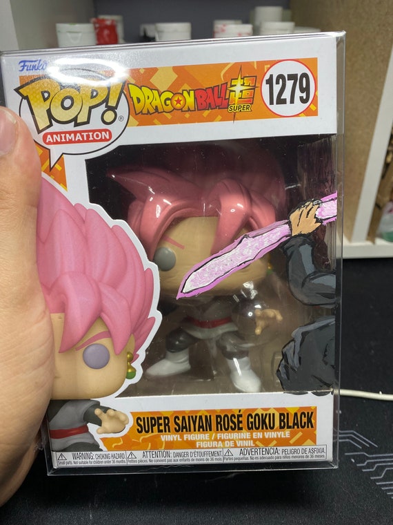 Dragon Ball Z Super Saiyan Rose Goku Black Backpack