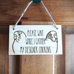 Budgie welcome sign | budgie parakeet | greeting sign| wooden sign