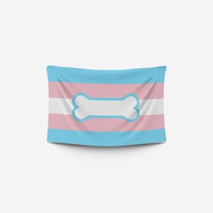 Trans Pup Pride Flag