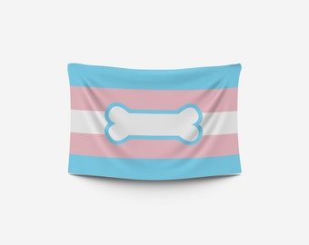 Trans Pup Pride Flag