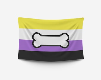 Non-binary Pup Pride Flag