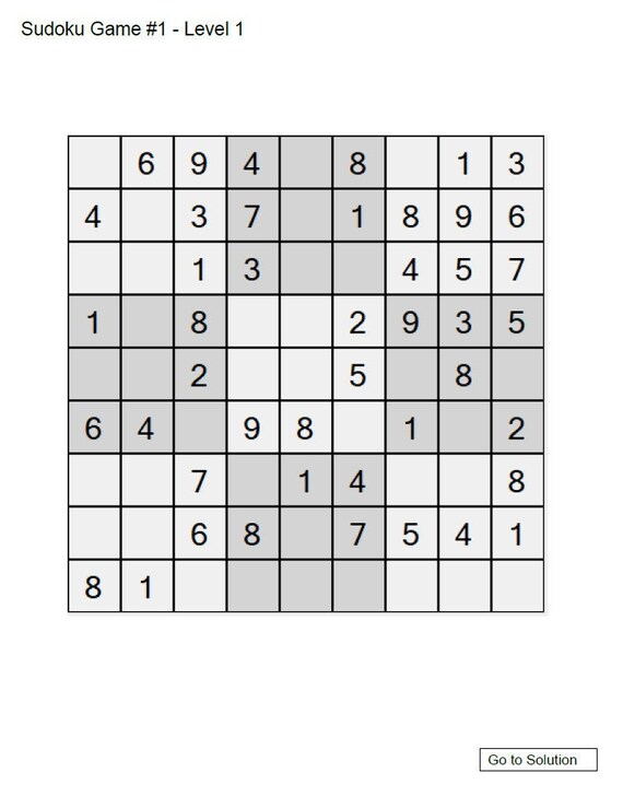 Scattered Sudoku (Mini Sudoku Series #90)  Sudoku puzzles, Sudoku, Online  puzzle games