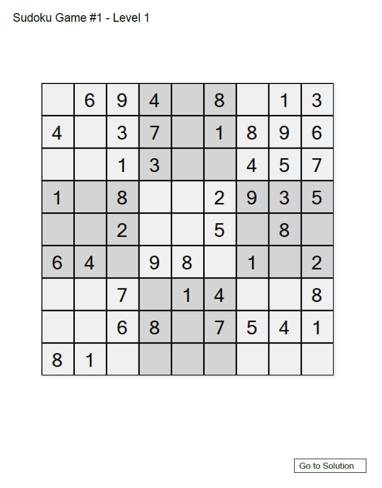 Sudoku - online game 1.8.3 Free Download