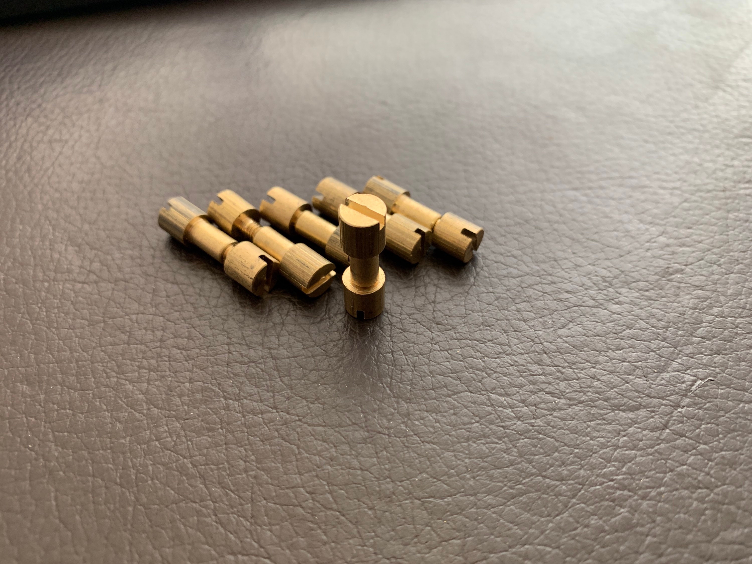 CORBY6 – brass Corby Fasteners set — High quality handmade camping