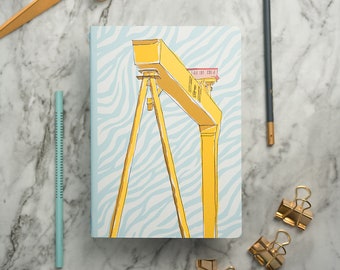 Titanic Gifts Belfast Notebook Stationery Harland & Wolff Illustration Art