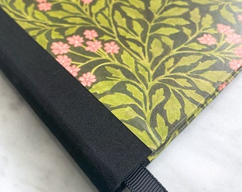 Floral Patterned Notebook Scrapbooking Journal Teacher Gift Stationery Gift Mother&#39;s Day Gift