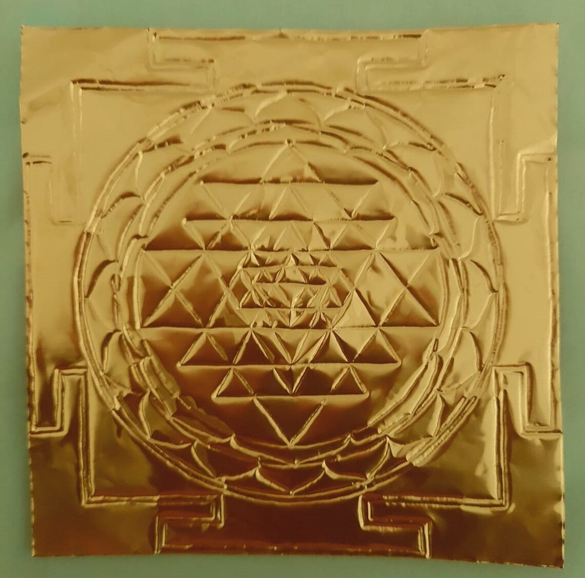 Hand Drawn Shri Yantra – the Mother of All Yantra – Sri Chakra – Sacred ...