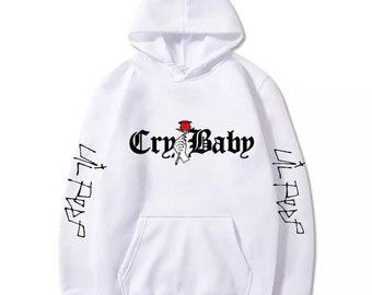 lil peep in a hoodie
