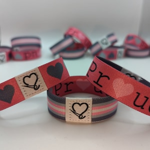 Demigirl Pride Reversible Wristband