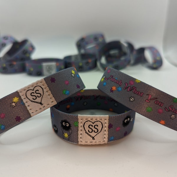 Finish What you Started Soot Sprite reversible wristband