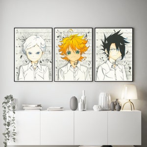Anime Painting // Promised Neverland Poster // Norman