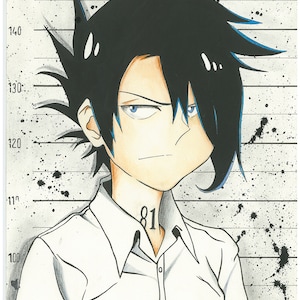Anime Gemälde / Versprechenes Neverland Poster / Ray