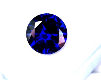 AAA Quality Natural Tanzanite Certified Loose Gemstone Round Cut 7.65 Ct, Best For making Jewelry, Best Sale Going on.