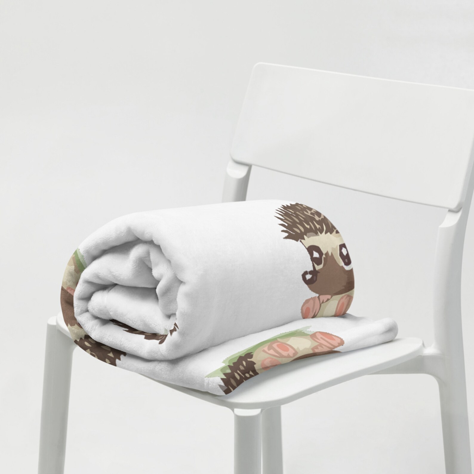 Hedgehog Blanket Baby & Toddler blanket birthday gift Etsy