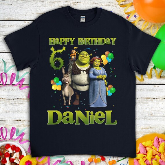 Shrek Ogre Birthday Shirt Funny 