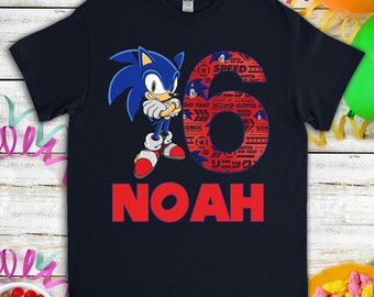 SEGA Sonic The Hedgehog 4 Piece Mix n Match T-Shirt Tank Top Shorts and Pant Set 