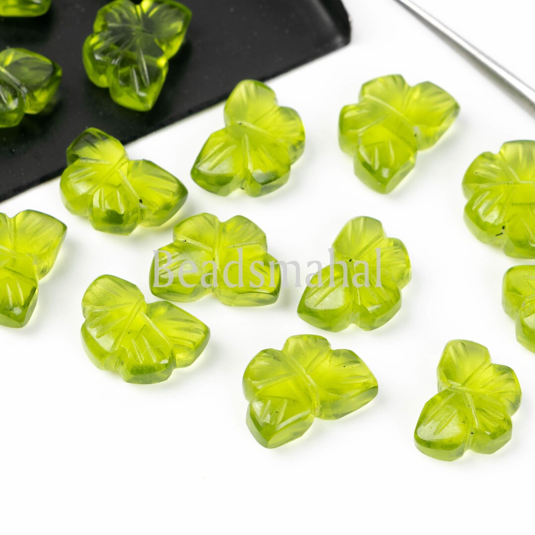 Peridot Texture Natural Peridot Color Quartz Gemstone, Peridot 10x14 Mm Butterfly Shape ...