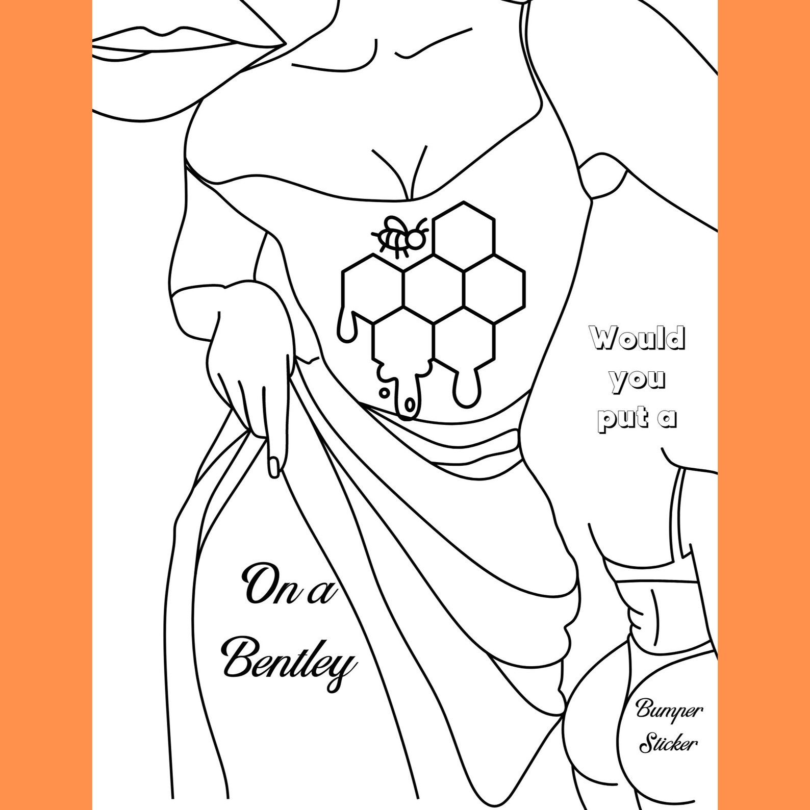 BADDIE COLORING PAGES Etsy