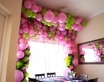 Balloon Arch Ceiling Install Video