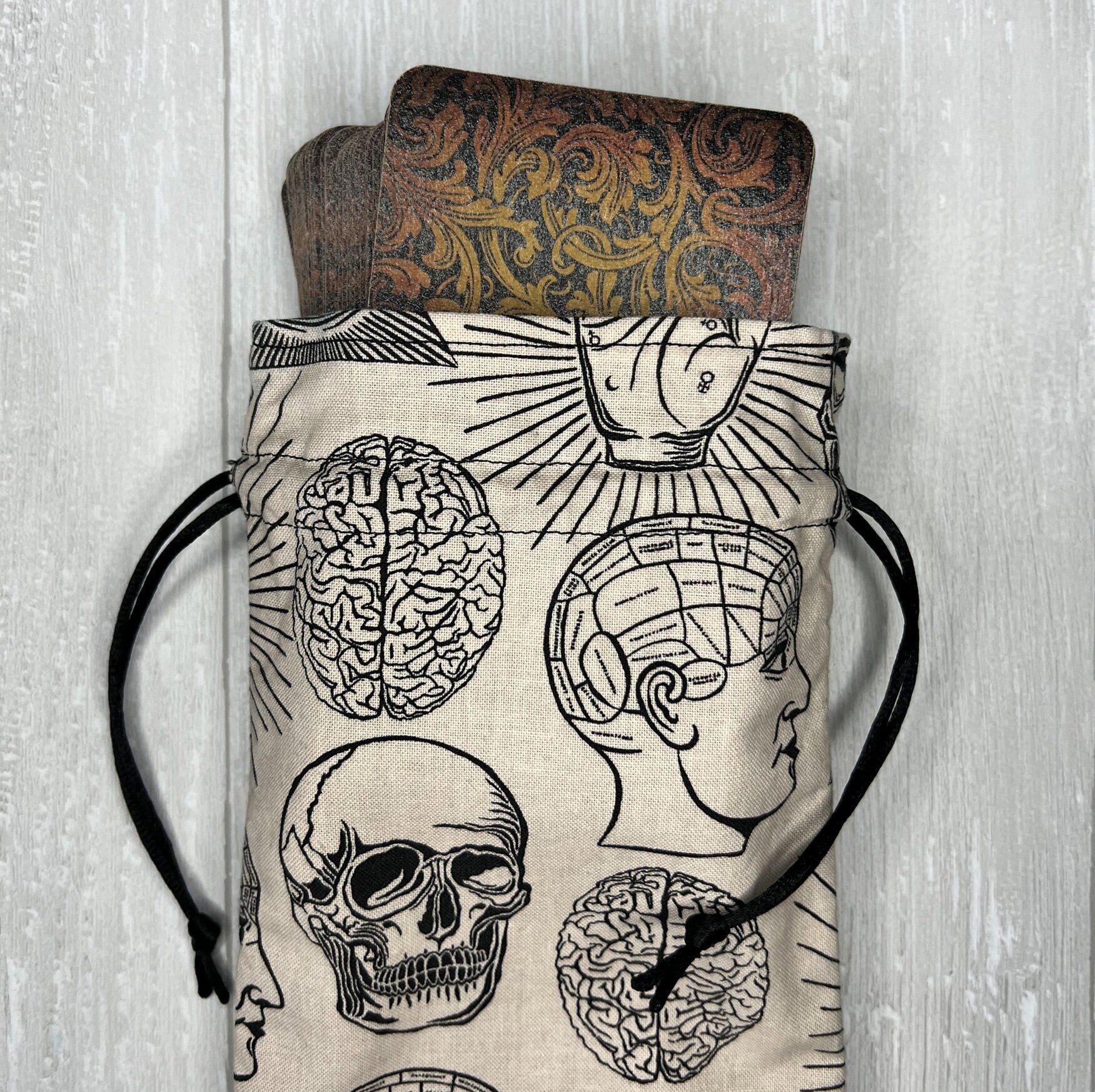 Tarot Bag, Drawstring Pouch, Tarot Deck Storage Holder, Standard Tarot ...