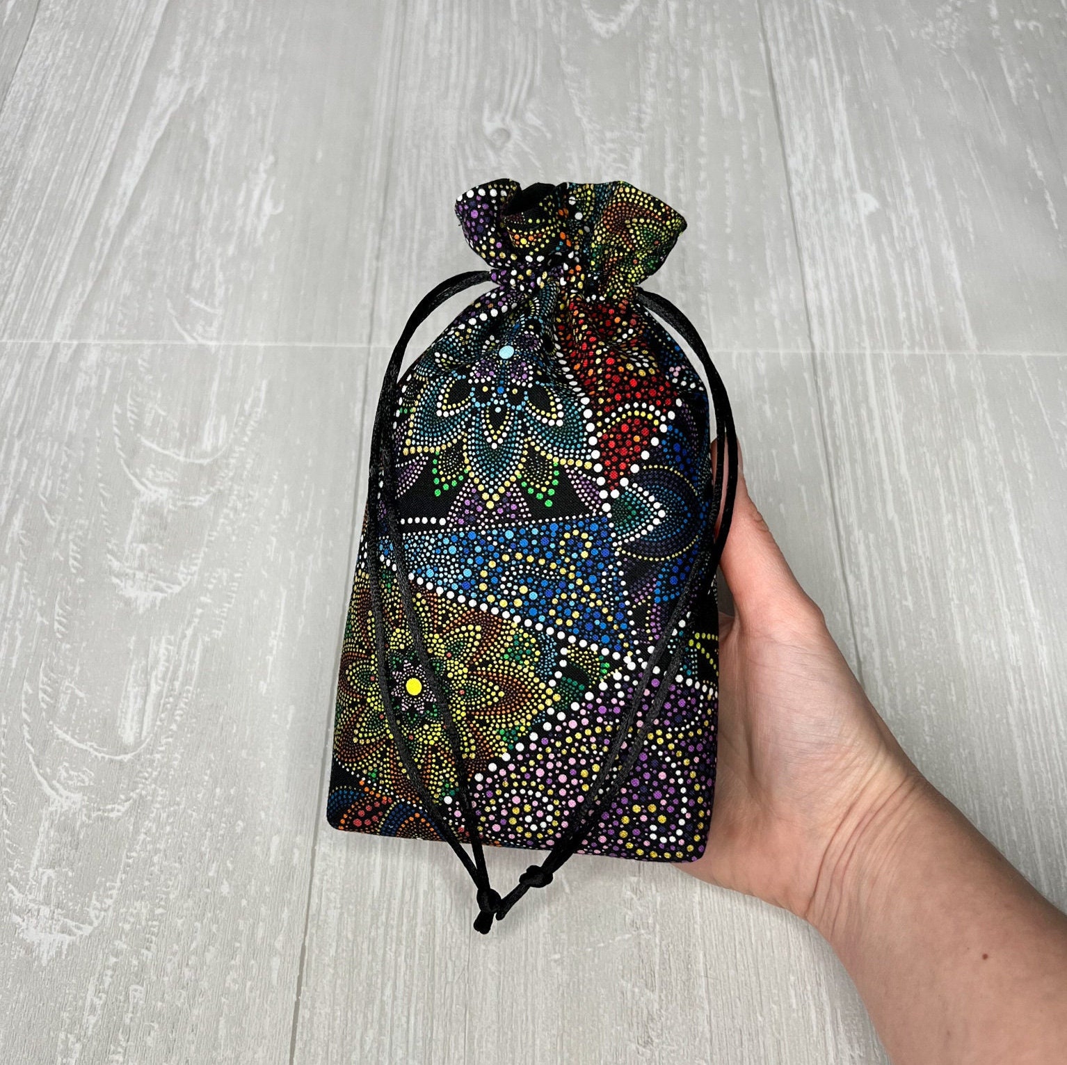 Tarot Bag, Drawstring Pouch, Tarot Deck Storage Holder, Standard Tarot ...